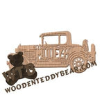 Model A with rumble seat fretwork scroll saw pattern | The Wooden Teddy Bear