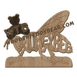 Animals Honey Bee fretwork scroll saw pattern | The Wooden Teddy Bear