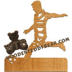 Puzzles Soccer male fretwork scroll saw pattern | The Wooden Teddy Bear