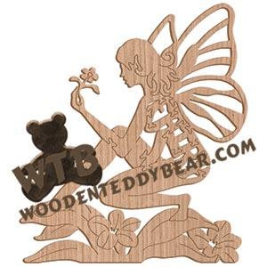 Fairy fretwork scroll saw pattern | The Wooden Teddy Bear