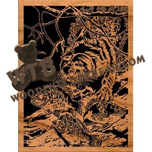 Otter fretwork scroll saw pattern The Wooden Teddy Bear