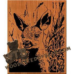 Fawn fretwork scroll saw pattern The Wooden Teddy Bear