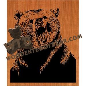 Bad Breath fretwork scroll saw pattern The Wooden Teddy Bear