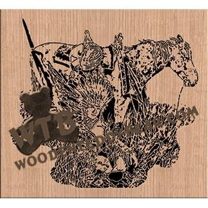 War Chief fretwork scroll saw pattern The Wooden Teddy Bear