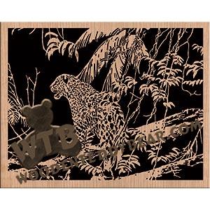 Jungle Beauty fretwork scroll saw pattern The Wooden Teddy Bear