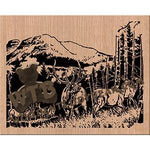 Rocky Mountain High fretwork scroll saw pattern The Wooden Teddy Bear