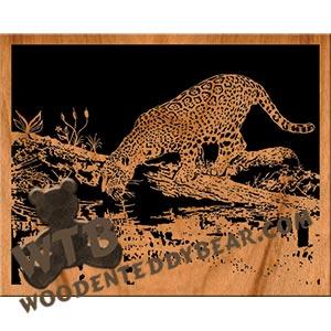 Cool Drink fretwork scroll saw pattern The Wooden Teddy Bear