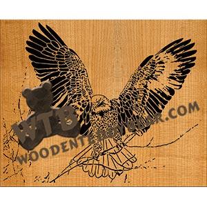 America's Seal fretwork scroll saw pattern The Wooden Teddy Bear