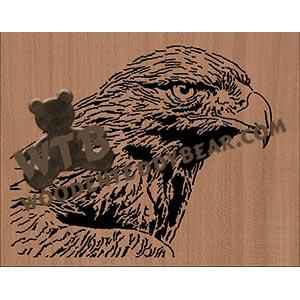 Golden Eagle fretwork scroll saw pattern The Wooden Teddy Bear