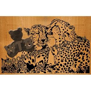 Lovers fretwork scroll saw pattern The Wooden Teddy Bear