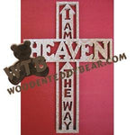 Heaven Cross fretwork scroll saw pattern | The Wooden Teddy Bear