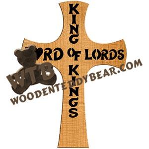 King of Kings Cross fretwork scroll saw pattern | The Wooden Teddy Bear