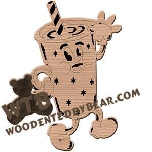 Let's Go to the Lobby fretwork scroll saw pattern | The Wooden Teddy Bear