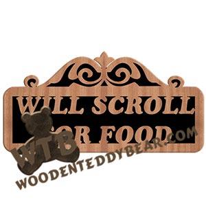 Will Scroll fretwork scroll saw pattern | The Wooden Teddy Bear