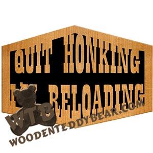 Quit Honking fretwork scroll saw pattern | The Wooden Teddy Bear