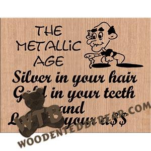 Metallic Age fretwork scroll saw pattern | The Wooden Teddy Bear