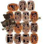 Way of the Cross Stations fretwork scroll saw pattern set |The Wooden Teddy Bear