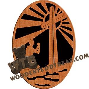 Man Kneeling fretwork scroll saw pattern |The Wooden Teddy Bear