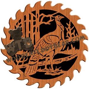 Turkey fretwork scroll saw pattern |The Wooden Teddy Bear