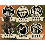 Social Worker Key Plaques fretwork scroll saw pattern |The Wooden Teddy Bear