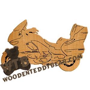 BMW K1200LT fretwork scroll saw pattern |The Wooden Teddy Bear