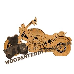 BMW Cruiser fretwork scroll saw pattern |The Wooden Teddy Bear