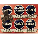 Military Service Key Plaques fretwork scroll saw pattern |The Wooden Teddy Bear