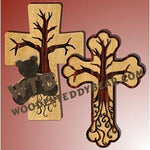 Tree of Life Crosses fretwork scroll saw pattern |The Wooden Teddy Bear