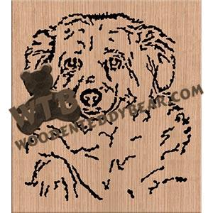 Puppy #2 fretwork scroll saw pattern |The Wooden Teddy Bear