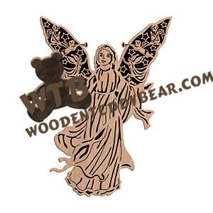 A Bevy of Angels fretwork scroll saw pattern |The Wooden Teddy Bear