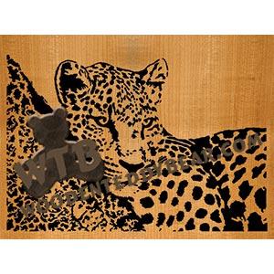 Leopard in Tree fretwork scroll saw pattern |The Wooden Teddy Bear