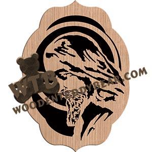 Head of Christ fretwork scroll saw pattern |The Wooden Teddy Bear