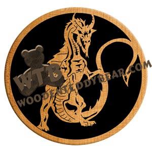 Dragon fretwork scroll saw pattern |The Wooden Teddy Bear