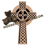 Celtic Cross fretwork scroll saw pattern |The Wooden Teddy Bear