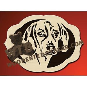 Beagle fretwork scroll saw pattern |The Wooden Teddy Bear