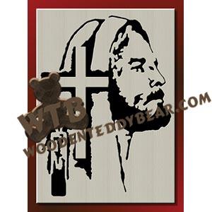 Jesus is the Light fretwork scroll saw pattern |The Wooden Teddy Bear