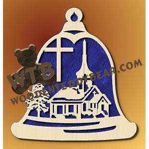 Church Bell fretwork scroll saw pattern |The Wooden Teddy Bear