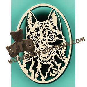 Schipperke fretwork scroll saw pattern |The Wooden Teddy Bear