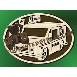Mail Plaque fretwork scroll saw pattern |The Wooden Teddy Bear