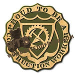 Proud Construction Worker fretwork scroll saw pattern |The Wooden Teddy Bear