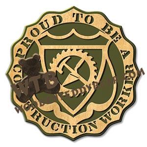 Proud Construction Worker fretwork scroll saw pattern |The Wooden Teddy Bear