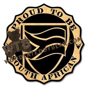 Proud South African fretwork scroll saw pattern |The Wooden Teddy Bear