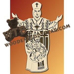 Good Shepherd Cloak fretwork scroll saw pattern |The Wooden Teddy Bear