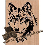 Wolf fretwork scroll saw pattern |The Wooden Teddy Bear