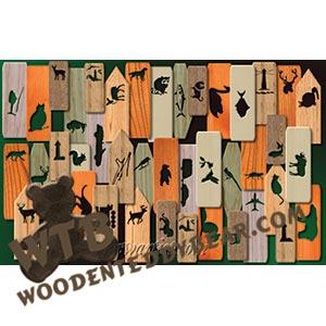 Bookmark Set #4 fretwork scroll saw pattern |The Wooden Teddy Bear