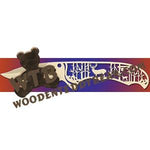 Hunting Knife with Deer #2 fretwork scroll saw pattern |The Wooden Teddy Bear