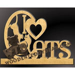 I Love Cats fretwork scroll saw pattern |The Wooden Teddy Bear