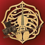 Music Instruments Cello fretwork scroll saw pattern |The Wooden Teddy Bear