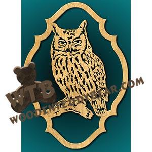 Owl fretwork scroll saw pattern |The Wooden Teddy Bear