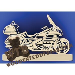 Honda Goldwing fretwork scroll saw pattern |The Wooden Teddy Bear